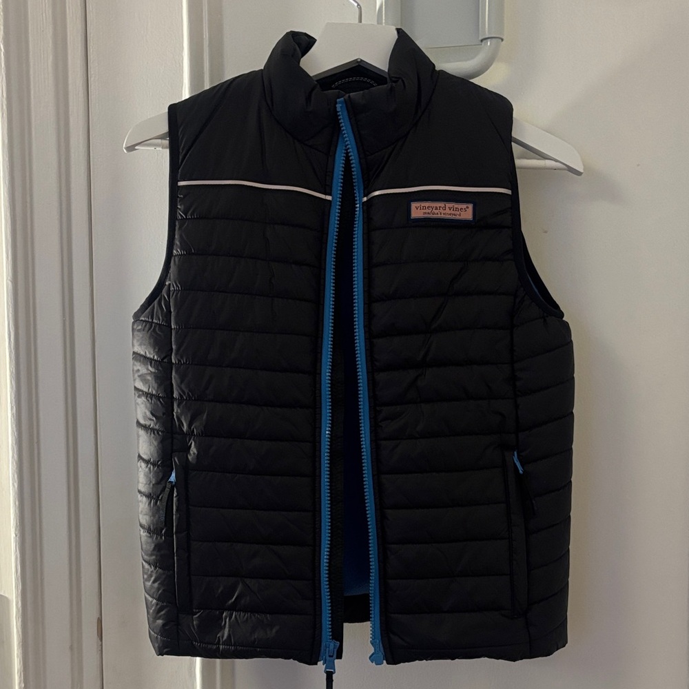 Vineyard Vines Black and Blue Kids Vest